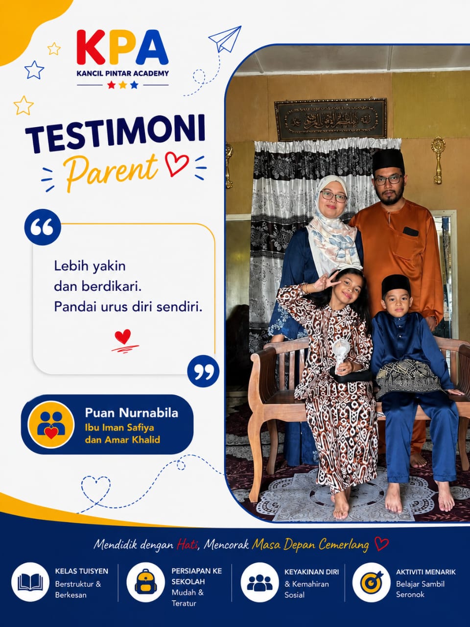 Testimoni Akademi Kancil Pintar